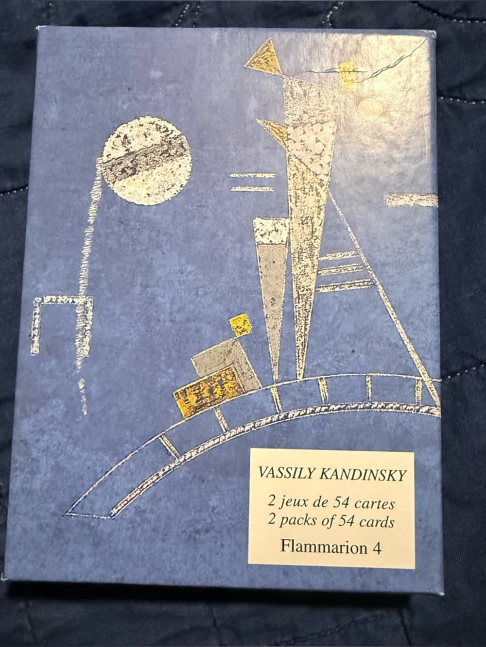 Vassily Kandinsky Playing Cards Fragile & Eloignement froid Artist Designs 1994